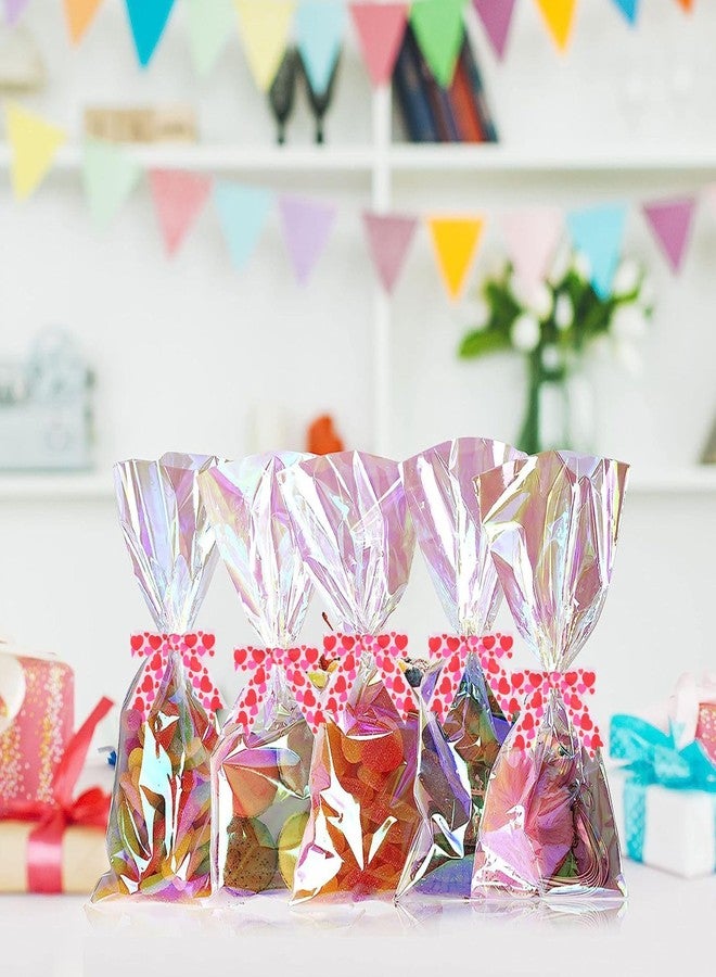 Meseey 30 Pcs Pre-tie Pink Heart Bows 3 Inch Satin Ribbon Bow for Packages Gift Wrapping Wedding Favors Baby Shower Christmas Decor (3 inch x 30 pcs, Pink Heart) - Image 5